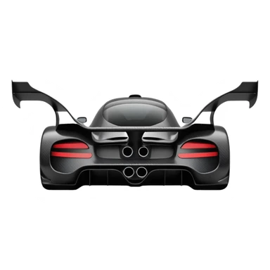 Formula rear upepr wing sticker