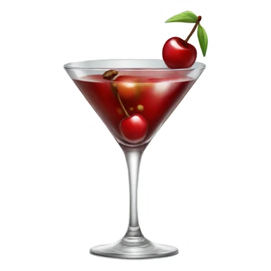 Cherry lover martini sticker