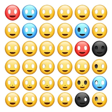 crie emojis para uma comunidade do discord sem fazer ou pegar algo pronto quero algo diferente esses que vc esta fazendo e mt ruim crie outros sticker