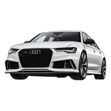audi rs6 sticker