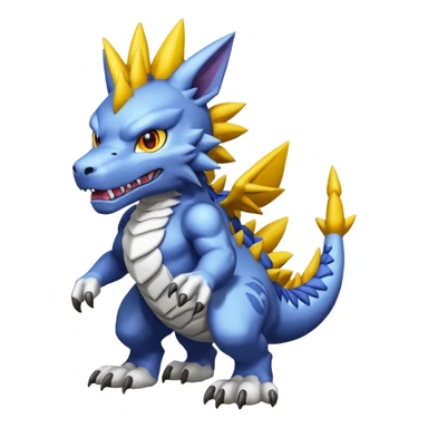 Garurumon (full body sticker