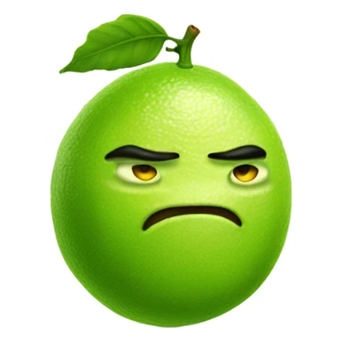 Fat Juicy Lime sticker