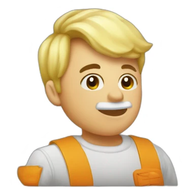 Calendar showing month of October  sticker