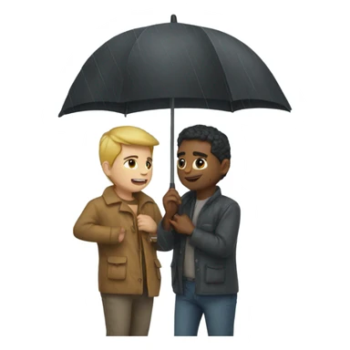 Rain day  sticker