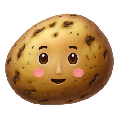 Potato, no face sticker