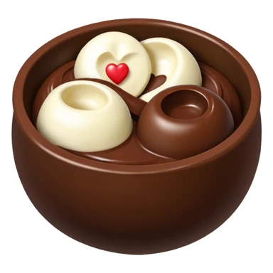 chocolate bowls sticker