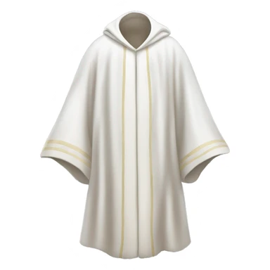 empty white magical robes sticker