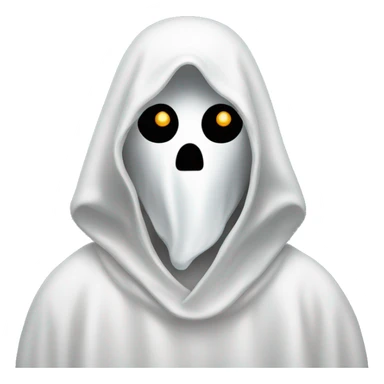Guy dressed as ghost sticker