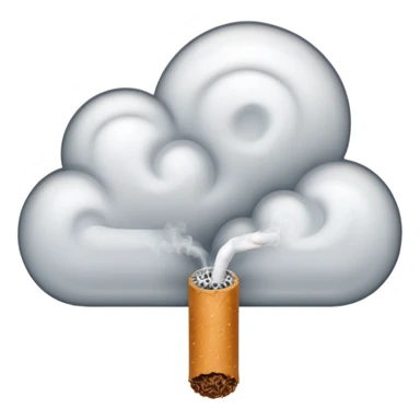 Cigarette Smoke sticker