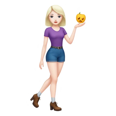 Jambes lourdes femme sticker