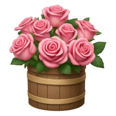 latona roses in a hat box  sticker