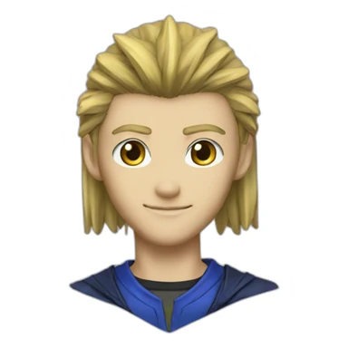 Yu-gi-oh playmaker character  sticker