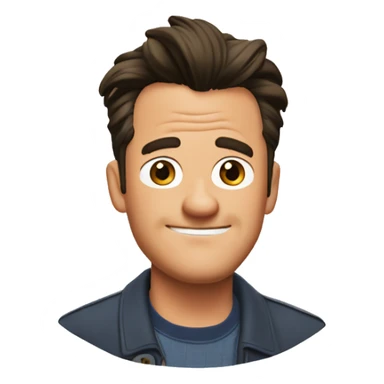 Chandler bing sticker