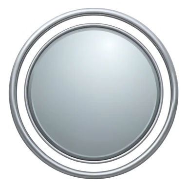 small mirror sticker