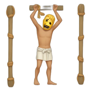 self flagellation sticker