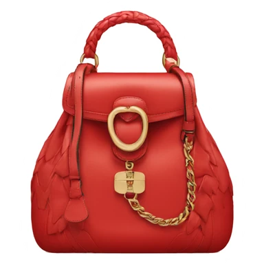 Red Gucci bag  sticker