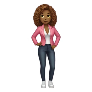 Girl night club suit sticker