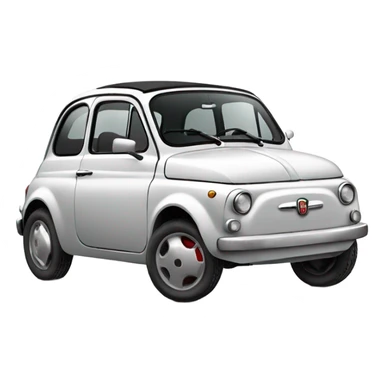 Auto fiat 500 sticker