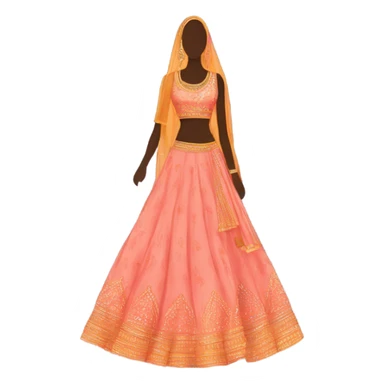 Lehenga sticker