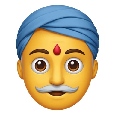 Mavi bir tik yuvarlak olsun sticker