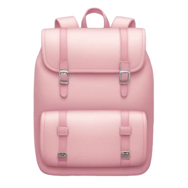 light pink backpack  sticker