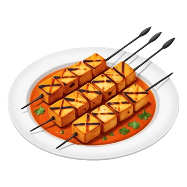 Panner tikka sticker