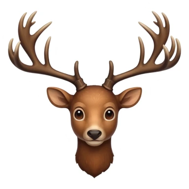 Deer Antlers sticker
