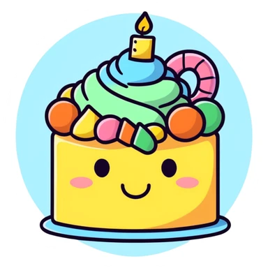 Birthday  sticker