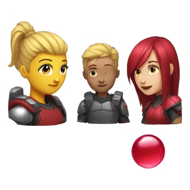 a sentinent match,pencil,bubble and ruby talking sticker