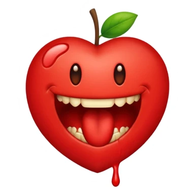 Should say just the words ( bite me ) sticker