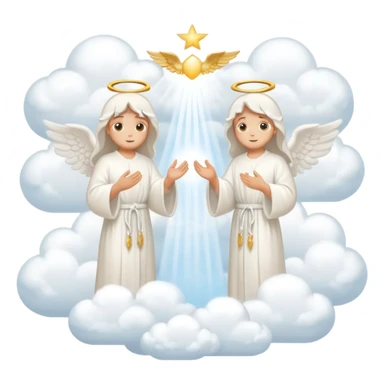 heaven illustration sticker