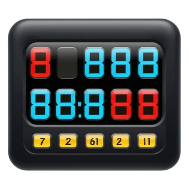 flip scoreboard sticker