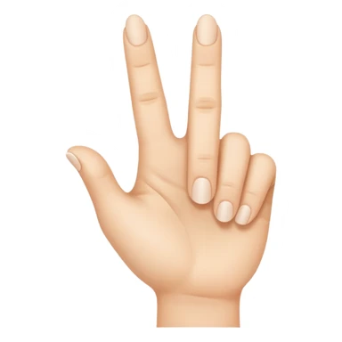 Loser hand l emoji sticker