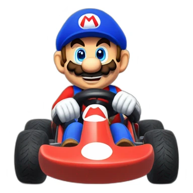 mario kart sticker