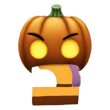 i miss halloween sign sticker