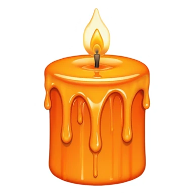 404 dripping and lit like a candle sticker