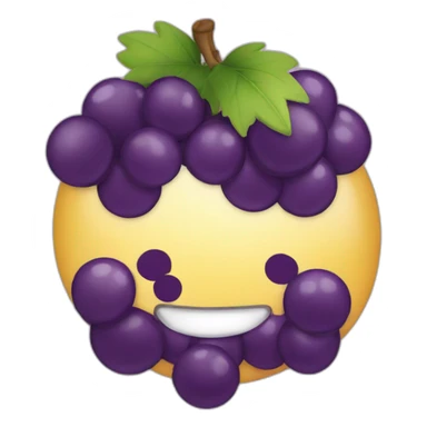 one berry o Grape sticker