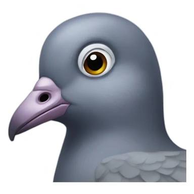pigeon-face sticker