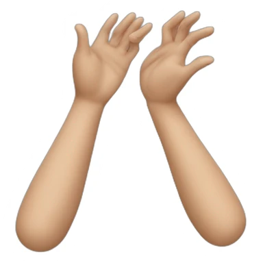 Signe de la main sticker