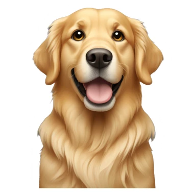 Golden retriever sticker