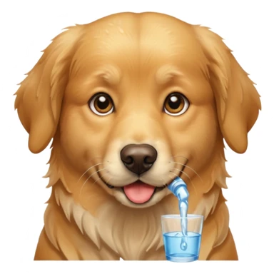 Su icen kopek sticker