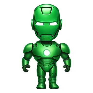 Ironman in green sticker