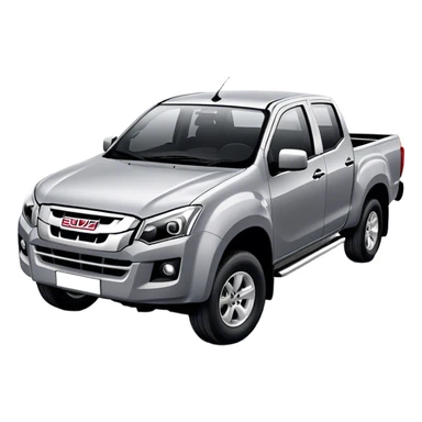Isuzu D-MAX - Isuzu (Model Year: 2024) (Iconic colour: Grey) sticker