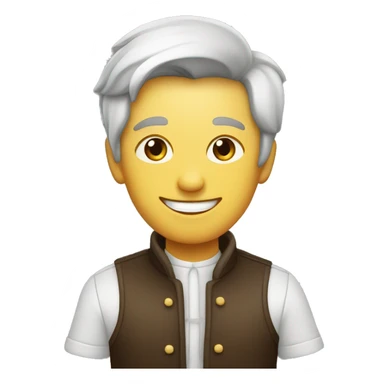 Abelha tomando café  sticker