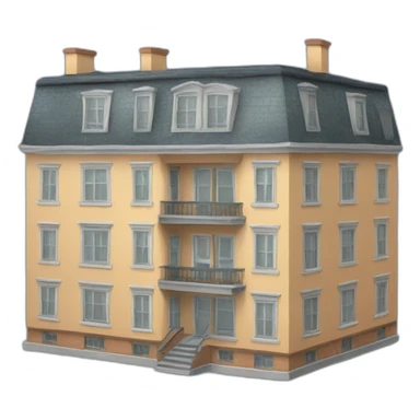Appartement sticker