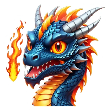 Dragón de la irá  sticker