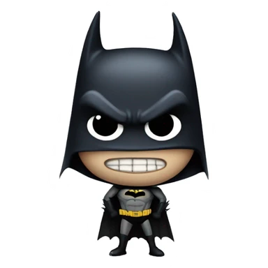 Batman in the style of Tim Burton sticker