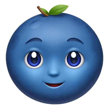 Un emoji myrtille sticker