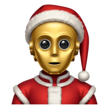 c3po santa sticker