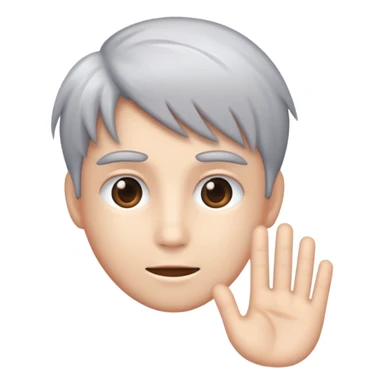 🥹 + 😶‍🌫️ sticker